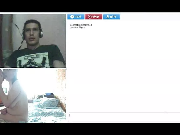 Chatroulette #181 HD, mobange mobali asibi mwana mwasi.